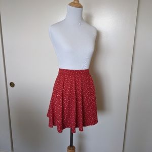 Hollister High Waist Skater Skirt size S